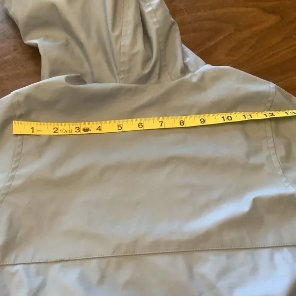 Zara Kids Hooded Raincoat Size 110 (4-5 Years) Blue Jacket - Picture 12 of 13